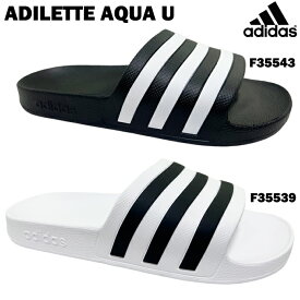 サンダル アディダス アディレッタ アクア U メンズ レディース 男女兼用 シャワーサンダル スポーツサンダル adidas ADILETTE AQUA U プール ロッカー 1本バンド クッション性 男性 女性 紳士 婦人 学生