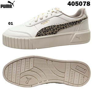 Xj[J[ fB[X v[} L[i ~A I 405078 01 EH[zCg-g[XebhA[h 23.0~25.5cm PUMA Carina Mia Leo Ip[h ^  ^E i JWA X