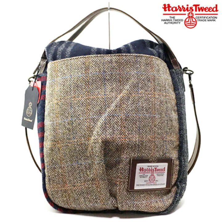楽天市場】トートバッグ Harris Tweed ハリスツイード ショルダー 