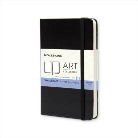 モレスキン ART スケッチブック ハードカバー ブラック ポケットサイズ