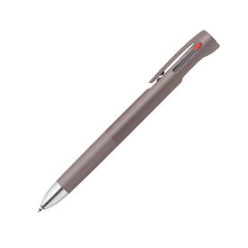 ゼブラ ブレン 3色ボールペン 0.5mm フォービジネス ダークグレー [数量限定]