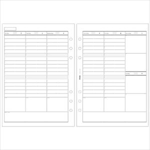 BINDEX by NOLTY A5 WEEKLY t[_CA[o[`J^Cv EB[Nf[d^)[A5305]