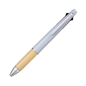 三菱鉛筆 ジェットストリーム 多機能ペン 4&1 BAMBOO ブルーグレー