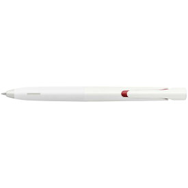 ゼブラ ブレン エマルジョンボールペン 0.5mm 白／赤インク