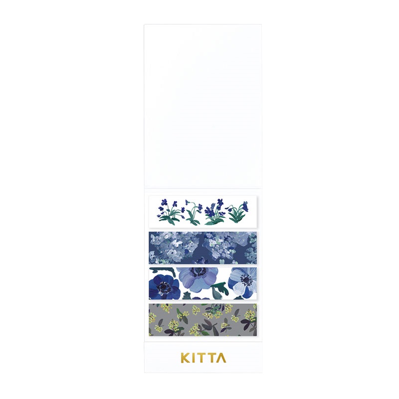ちいさく持てるマスキングテープ KITTA キングジム HITOTOKI Seasonal 期間限定お試し価格 Wrap入荷 フラワー6