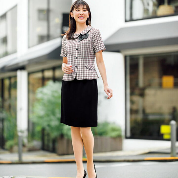 楽天市場】【アウトレット】 事務服 オーバーブラウス【5-15号 