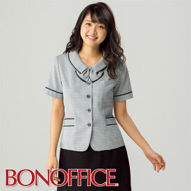 事務服 オーバーブラウスLJ0769-1 BONOFFICE ボンオフィス BONMAX ボンマックス フォーマル 受付 制服 ユニフォーム