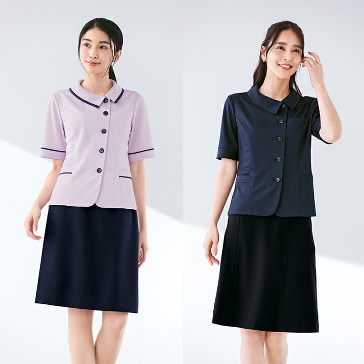 楽天市場】事務服 オーバーブラウス AJ0859 BONOFFICE ボンオフィス 