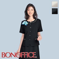 事務服 オーバーブラウス BCJ0715 BONOFFICE ボンオフィス BONMAX ボンマックス フォーマル 事務員 受付 …