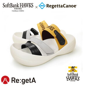 医療 ナースシューズ リゲッタカヌー 福岡ソフトバンクホークス コラボサンダル 【男性用】 BCBF-5137SH Re:getA ディーフェイズ D-PHASE 介護 医療 エステユニフォーム 制服 美容鍼灸 【返品交換不