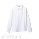 飲食店ユニフォーム ブラウス 長袖 [女性用] BK2161 MONTBLANC モンブラン ホテル フロント フォーマル レストラン カフェ フードユニフォーム [Value]