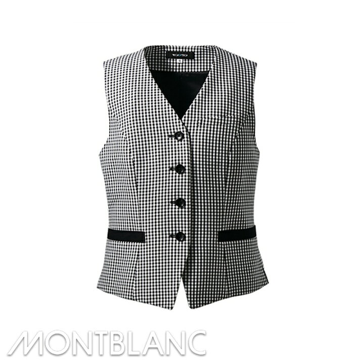 楽天市場 即日発送 飲食店ユニフォーム ベスト 裏地付 女性用 Bg6002 Montblanc モンブランホテル フロント フォーマル レストラン カフェ フードユニフォーム ユニフォームいしまる