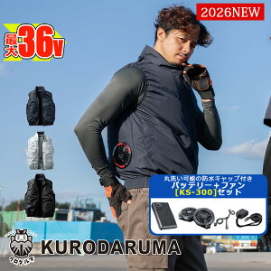 �y �d���t�@���t���E�G�A�Z�b�g KS-300 �z �x�X�g 26898 -SET 36V�o�b�e���[ �A�_�v�^�[ �t�@���Z�b�g �G�A�Z���T�[1 KURODARUMA �N���_���}�x�X�g ��ƕ� ��ƒ� �󒲍�ƕ� [�ԕi�E�����s��]