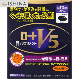 ロート V5 目のサプリメント 30粒 ロートV5 ロート製薬 目のサプリ ルテインサプリ ルテインサプリメント 目 サプリ アイケア サプリメント ルテイン 視力 ゼアキサンチン v5粒 目サプリ ブルーライト ブルーライト対策 健康サプリメント ビタミンa ビタミンb12