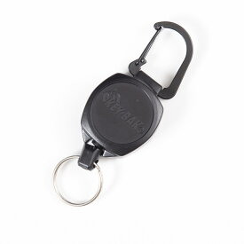 【正規代理店】KEY-BAK カラビナ付 キーリール キーホルダー サイドキック ケプラーコード 60cm
