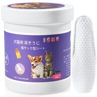 【スーパーSALE半額中6/4〜6/11】ISHU 犬 歯磨き 猫 歯磨きシート 犬 耳掃除 猫 耳掃除シート 犬 指サッ…