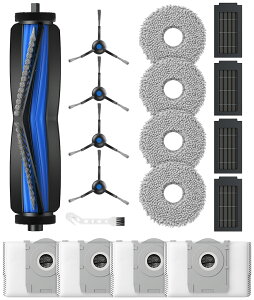 �������� �G�R�o�b�N�X ���Օi ECOVACS DEEBOT T50 Omni / T50 Pro Omni �ɑΉ� �����p ���p�b�N �t�B���^�[ �u���V ���b�v ���{�b�g�|���@ �����p�[�c�L�b�g DEEBOT ���{�b�g�|���@ ���Օi�Z�b�g �����p