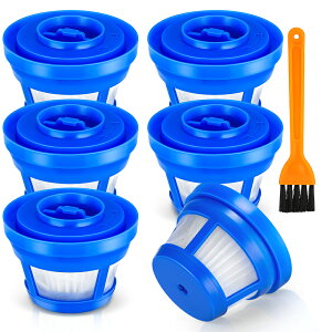 Eufy HomeVac H11 / H20 �n���f�B�N���[�i�[ �R�[�h���X �p �t�B���^�[�L�b�g �����\�t�B���^�[ (×6) �A�v���C�}���[�t�B���^�[ (×6)