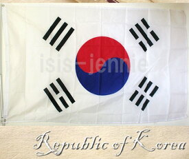韓国国旗　4号　約151×92cm　National Flag(メール便送料無料)