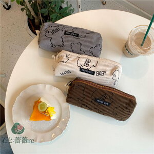 送料無料 ペンケース 大容量 筆入れ ペン収納 もこもこ 韓国 コスメポーチ 小物入れ 小学生 中学生 高校生 収納ポーチ 軽量 文房具 かわいい おしゃれ 個性的 入学祝い プレゼント ネイル道