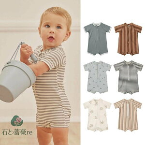 送料無料 New Arrival 子供水着 80~120cm オールインワン boy 半袖 ストライプ 男女兼用 男の子 ガールズ ボイズ ジュニア ラッシュガード 水着 女の子 キッズ 子ども用 スクール水着 みずぎ