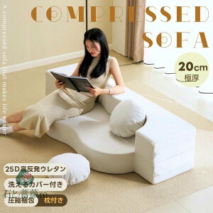 【2way】2人掛けソファベッド 組立て不要 フロアソファ コンパクト ローソファ こたつ用 ソファー 1人暮らし マルチに使える クッション