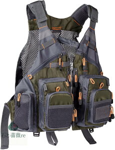 【送料無料】9柄 多用途ベスト 釣り用ベスト フィッシングベスト ライフジャケット フローティングベスト 釣り 通気性 多ポケット 軽量 多機能 浮力材付き 多機能ベスト 男女兼用 フリーサ