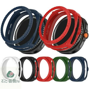 Galaxy Watch 8 Classic �P�[�X �J�o�[ �ی�P�[�X/�J�o�[ Samsung �T���X�� �M�����N�V�[�E�H�b�`8�N���V�b�N 46mm TPU �ϏՌ��P�[�X/�J�o�[ �\�t�g�P�[�X