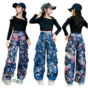 �؍� �q���� k-pop ���̎q �Z�b�g�A�b�v �L�b�Y�_���X�ߑ� �p���c �^�C�_�C�� 2�_�Z�b�g �q�b�v�z�b�v �ߑ� �K�[�� �h�� �_���X �ߑ� �g�b�v�X �� �Y�{�� �����O�p���c �������