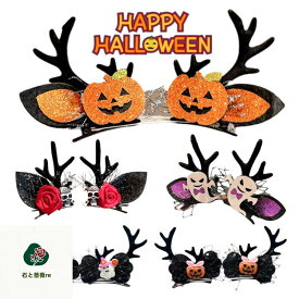 ハロウィン 子供 女の子 ヘア リボン ヘアリボン クリップ ビッグリボン 髪飾り 幽霊柄 カボチャ柄 髑髏 りぼん ヘアアクセサリー 可愛い クリップ ヘアクリップ サテン クリップ リボン バレッタ リボンバレッタ 浴衣 着物 ハロウィン コスプレ Halloween 万聖節