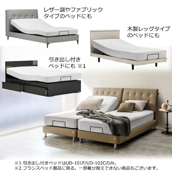 楽天市場】電動ベッド フランスベッド 薄型電動ユニット TRG31N2 電動 