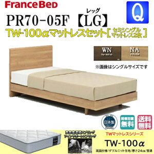 ���ʉ��i �x�b�h�Z�b�g �t�����X�x�b�h �N�B�[�� PR70-05F LG�t���[�� TW100���}�b�g���X �Z�~�V���O��2�� ���� �V���v���f�U�C�� ���^�w�b�h�{�[�h �r�t�� ���b�O �t���[�� �X�m�R���� �}�b�g��