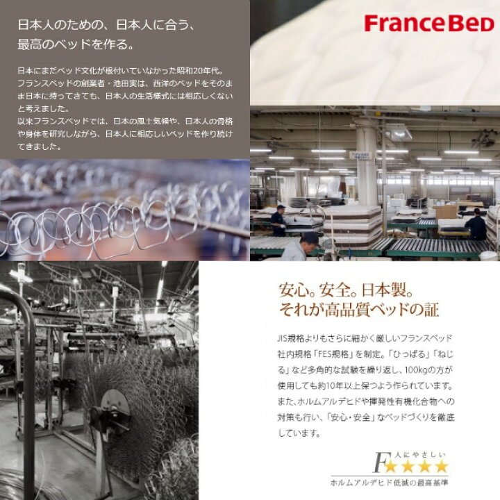 楽天市場】2枚セット 安い 送料無料 日本製 フランスベッドJM 