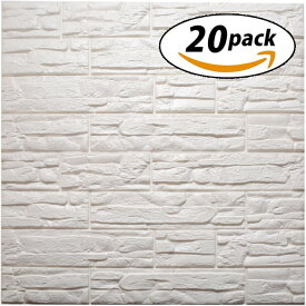 楽天市場 白 壁紙 レンガの通販