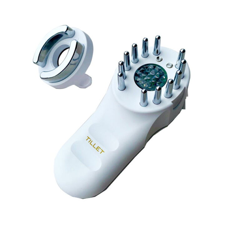楽天市場】TILLET (ティレット) 電気バリブラシ＆美顔器 (ホワイト 