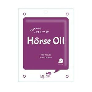 MJ CARE フェイスマスク 馬油 1枚入り