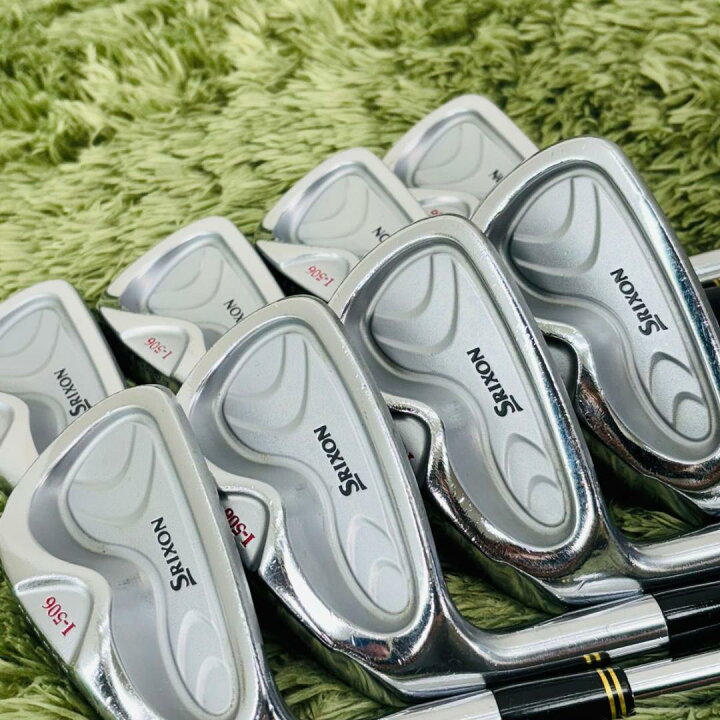 楽天市場】【中古】SRIXON スリクソン I-506 レフティ アイアン8本 