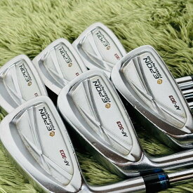 【中古】エポン AF-303 レフティ アイアン6本セット メンズゴルフ 初心者 大人気モデル EPON KBS TOUR 120 スチールシャフト 左利き flex S
