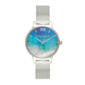 [OLIVIA BURTON] �I���r�A�o�[�g�� ���v ���f�B�[�X �A�i���O OB16US63 �A���_�[�U�V�[ �~�f�B �E�B�b�V���O �E�F�[�u�Y �u���[ ������� �l�C