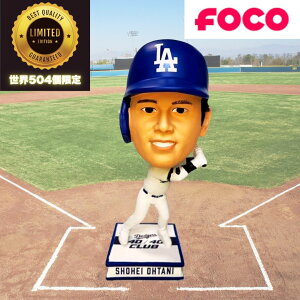 【世界限定504個】大谷翔平 ボブルヘッド FOCO MLB公式 グッズ 40本塁打40盗塁 フィギュア ドジャース バブルヘッド