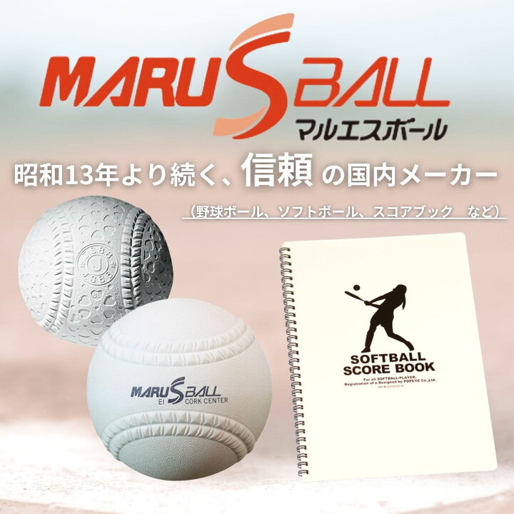 楽天市場】【公認球】マルエス 軟式ボール 野球ボール M号 60球入り 