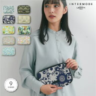 [OUTLET]リバティプリント お財布型マルチポーチ[Small Sus] [Small Susanna][Clare Aude][Strawberry Th…