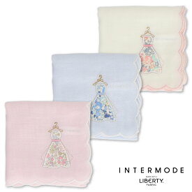 【リバティプリント】 ガーゼハンカチ ドレス 43cm×43cm【2025SS】【LIBERTY PRINT リバティ プリント コットン100％ ギフト プチギフト 引越 挨拶 内祝 お礼 お返し 退職 異動 】