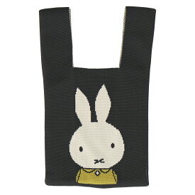 【クーポン有】【miffy（ミッフィー）】 ニットミニバッグ【2026SS】 【トートバッグ レディース ミニトート ニットバッグ マルシェバッグ サブバッグ 小さめ 軽量 編みバッグ おしゃれ かわいい トレンド 映え コンパクト ランチバッグ お散歩 コンビニ】