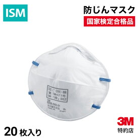 [8205 DS2] 使い捨て防じんマスク 20枚入 (国家検定区分2) 3M ( スリーエム ) 業務用 | 労働環境改善