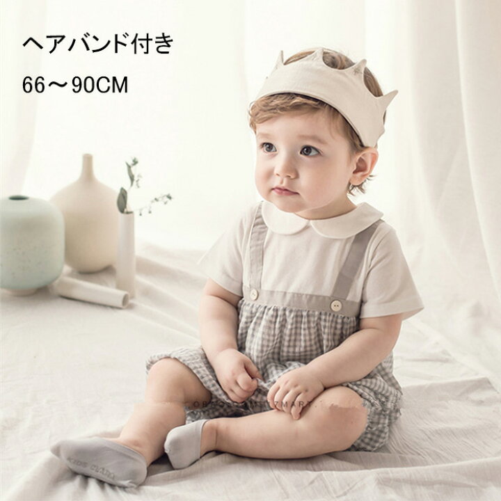 楽天市場】ベビー ロンパース フォーマル カバーオール 半袖 子供服 