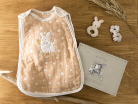 【公式 アモローサマンマ】 ガーゼスリーパー と にぎにぎ くま うさぎ [ Gift set ボックス付 ] | オーガニックコットン 出産祝い 日本製 赤ちゃん 子供 子ども お祝い ベビー服 服 帽子 新生児 お誕生日 贈り物 スリーパー ラトル ガラガラ ガーゼ クマ ウサギ 名入れ