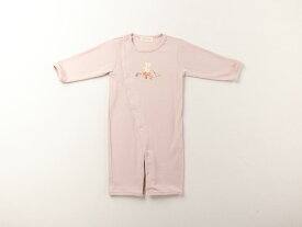 【公式 妖精の森】 2wayドレス / 小さな森 / ブルー ・ ピンク │ コットン 出産祝い お祝い ベビー服 男の子 女の子 日本製 ベビー ヘアバンド ギフト アモローサマンマ 新生児 長袖 半袖 2way ツーウェイ 名入れ