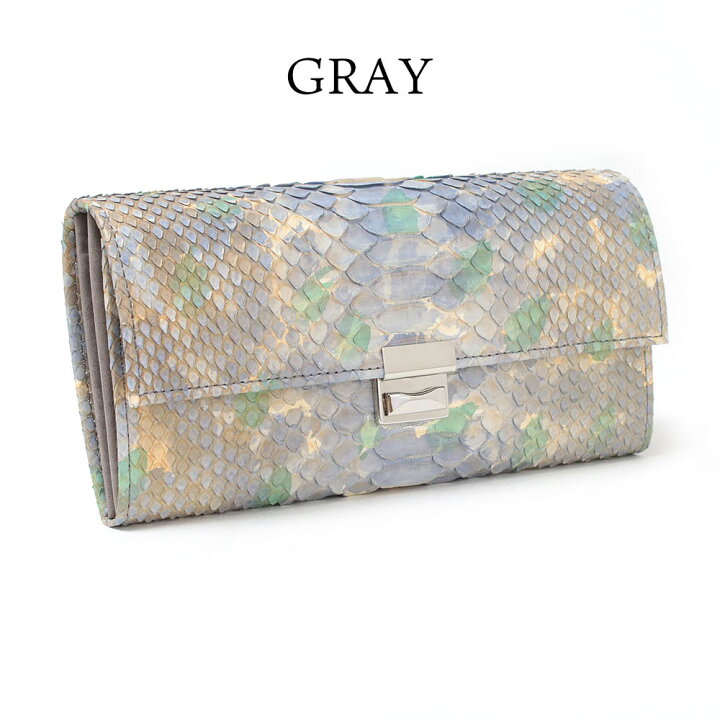 楽天市場】【 isola公式 】 財布 長財布 蛇革 レディース 大容量 薄い  