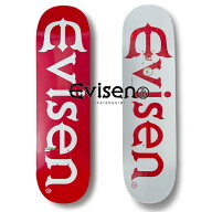 EVISEN(エビセン)EVI-LOGO REDサイズ7.8/8.0/8.25/8.5デッキテープ付き送料込み